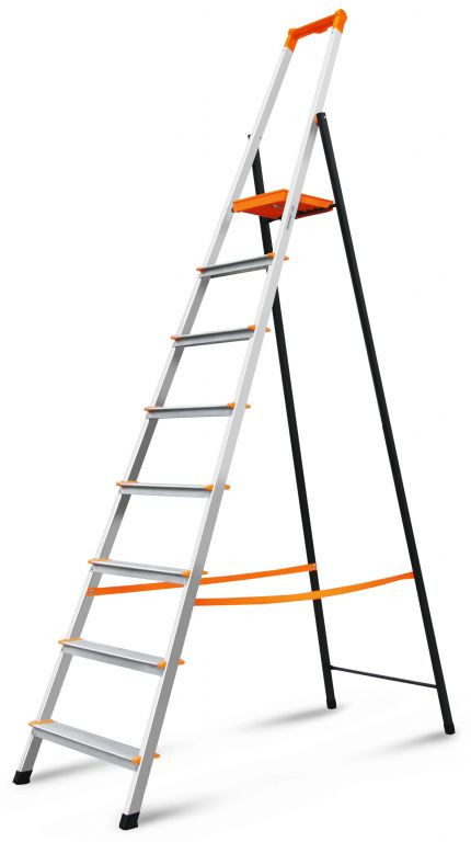 Алюминиевая стремянка Эйфель Титан-Профи 108